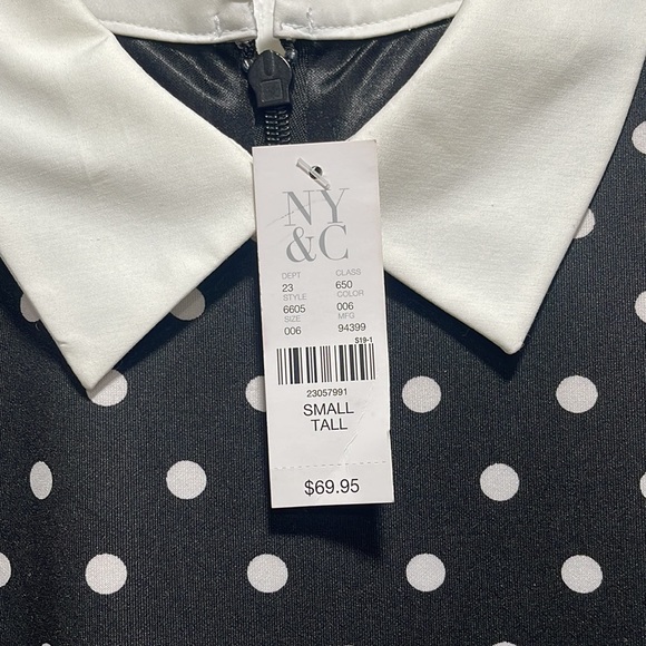 New York & Company Polka Dot Dress Size small - Picture 5 of 6